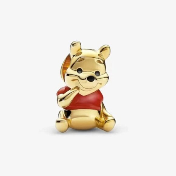 Disney Jewelry - Gold Winnie the Pooh Bear Charm